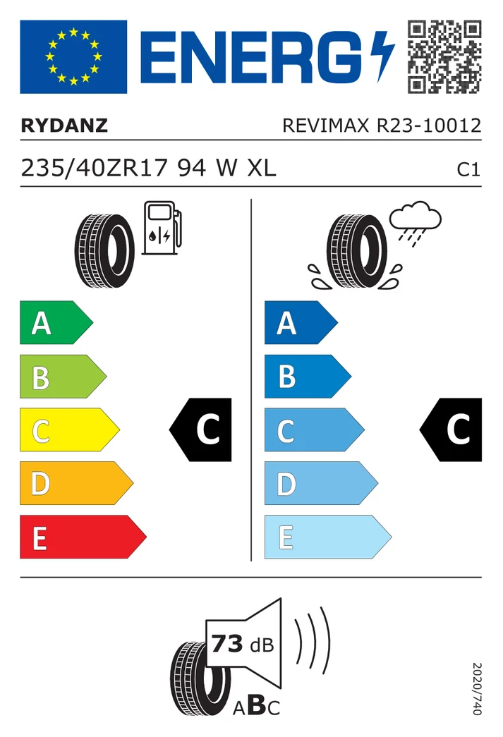 Rydanz R23 Semi-Slick - 225/40 ZR18 92W XL - Race Compound 200